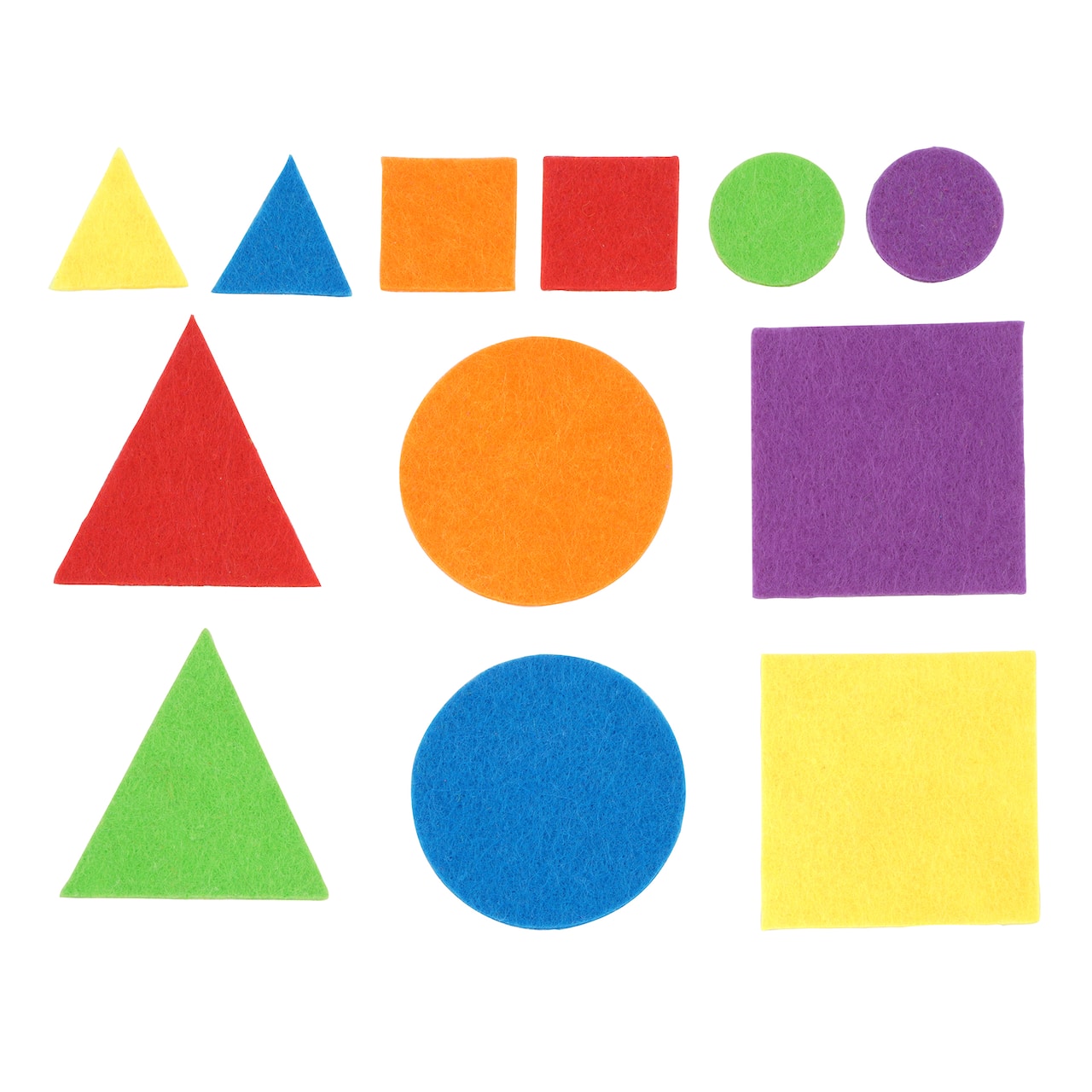 12 Packs: 50 ct. (600 total) Felt Shapes Scrap Pack by Creatology™